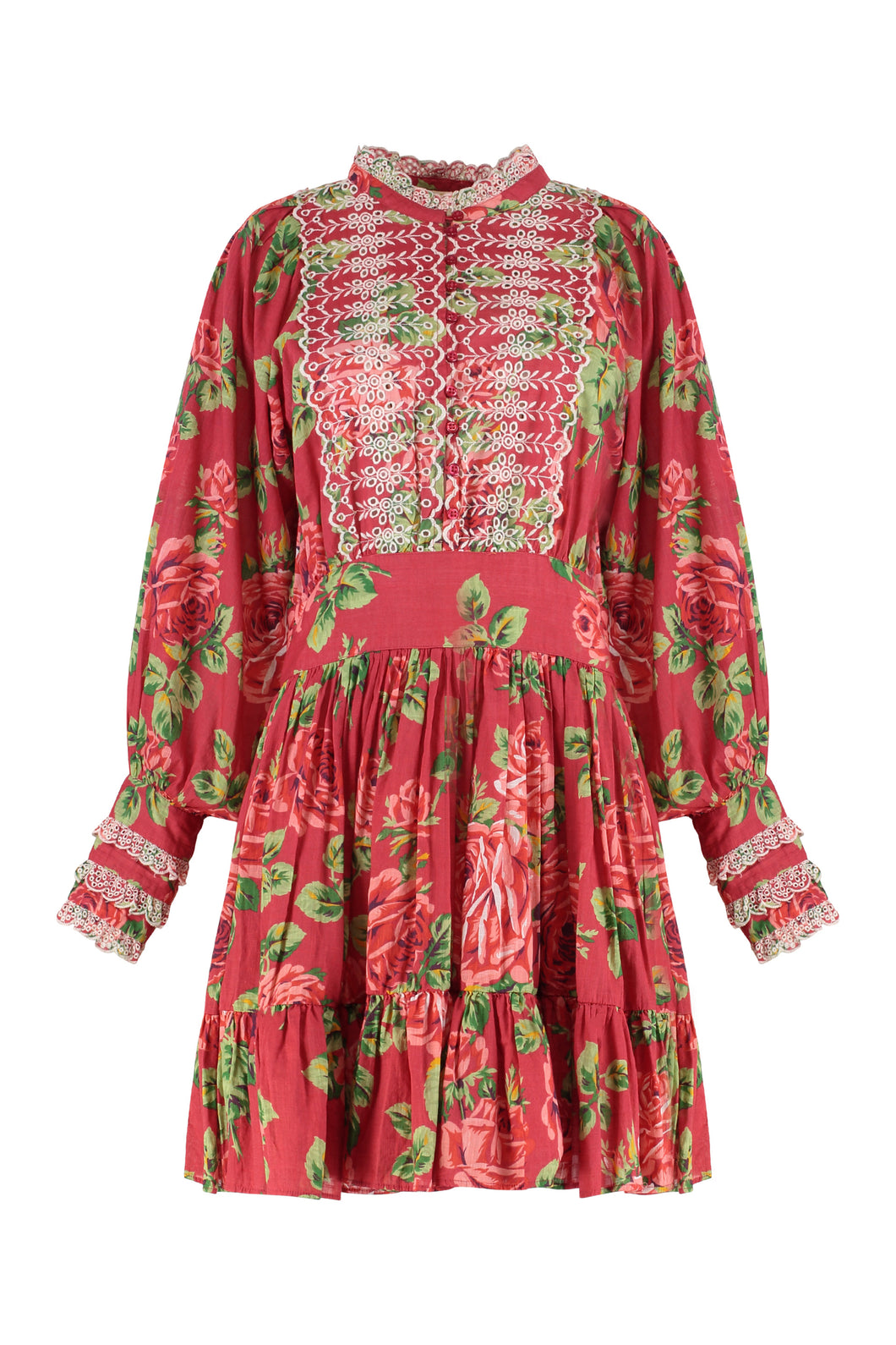 Printed cotton dress