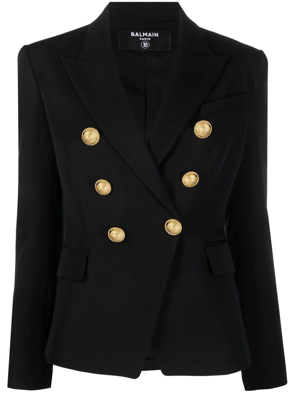 Balmain Jackets Black