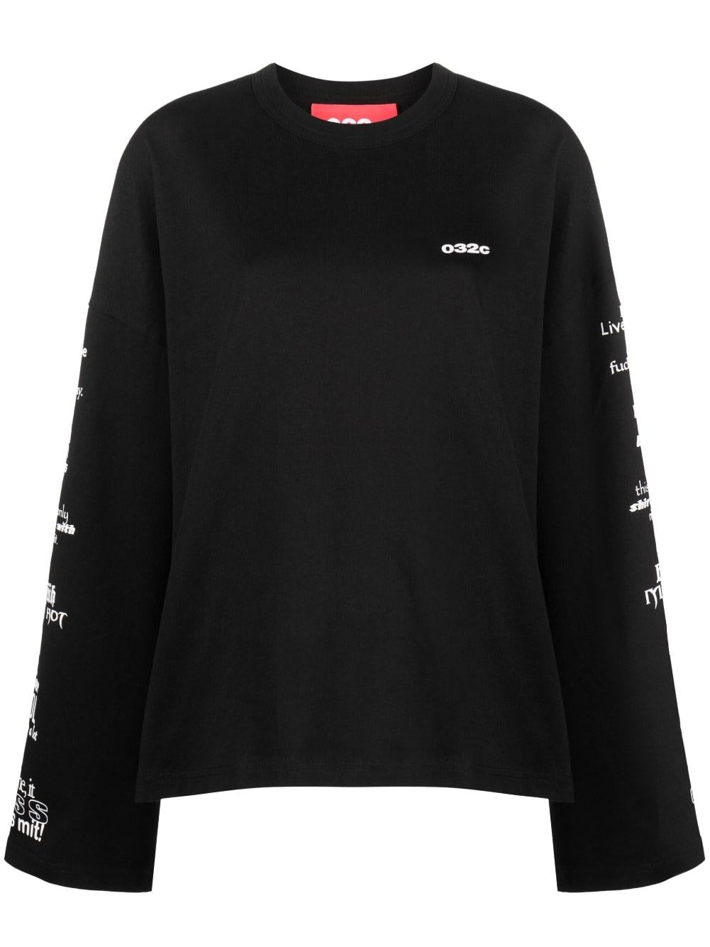 032C T-shirts and Polos Black
