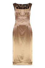 Load image into Gallery viewer, &quot;Stretch satin long dress&quot;
